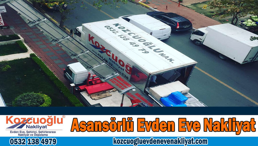 Ataköy asansörlü evden eve nakliyat