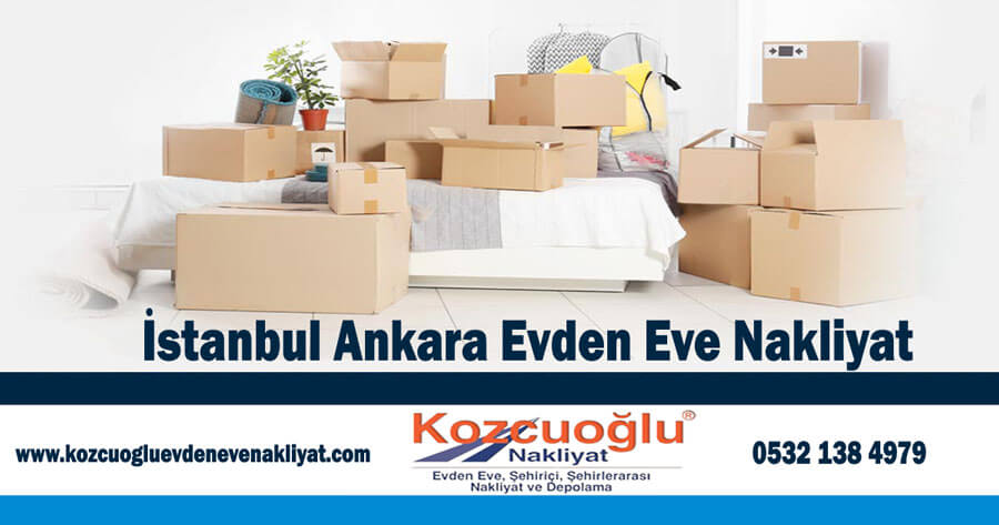 İstanbul Ankara Evden Eve Nakliyat şehirlerarası taşıma
