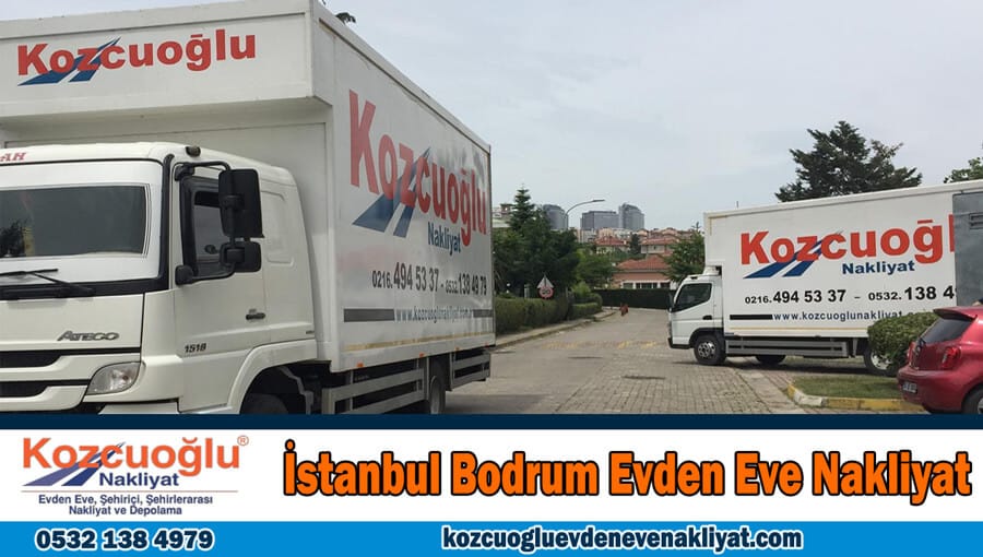 İstanbul Bodrum Evden Eve Nakliyat şehirlerarası taşıma