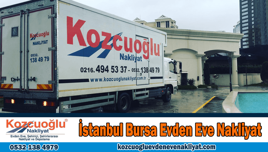 İstanbul Bursa Evden Eve Nakliyat şehirlerarası taşıma