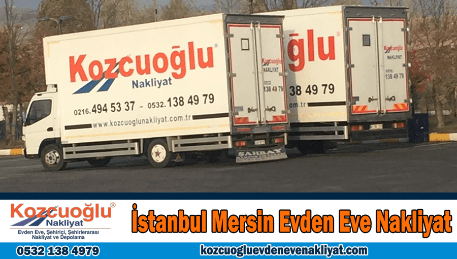 İstanbul Mersin Evden Eve Nakliyat şehirlerarası taşıma