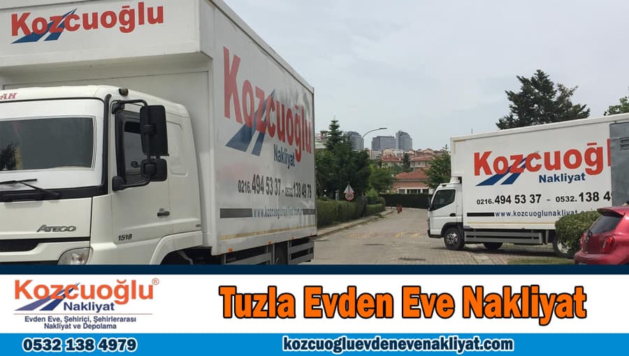 Tuzla Evden Eve Nakliyat profesyonel taşıma ekibi
