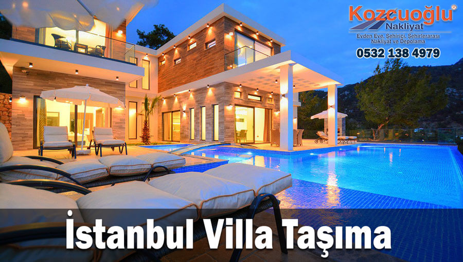 İstanbul Bodrum villa ve yazlık ev taşıma organizasyonu
