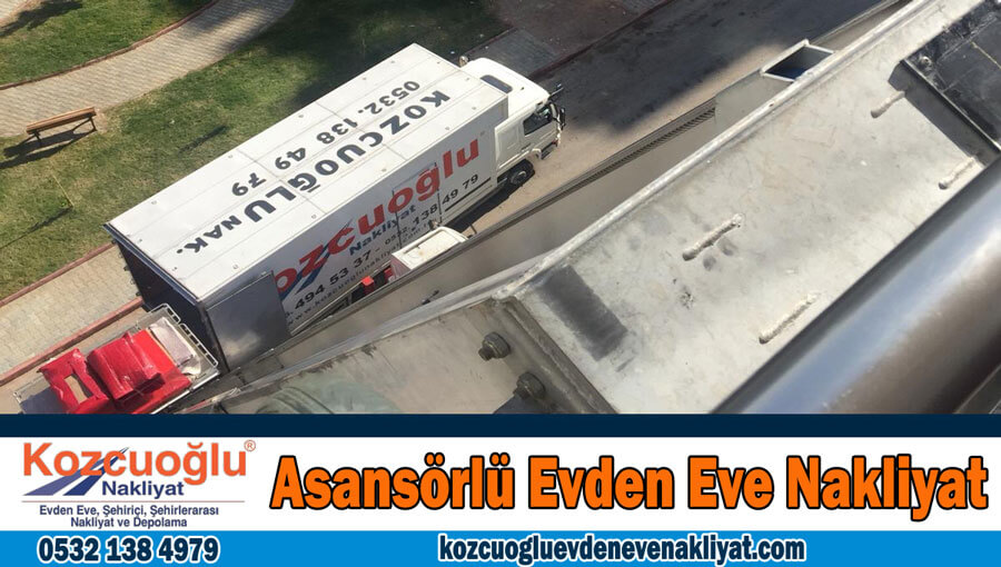 Asansörlü evden eve nakliyat İstanbul Asansörlü Nakliyat taşımacılık Şirketi