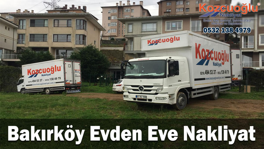 Bakırköy evden eve nakliyat İstanbul bakırköy nakliyat taşıma firması