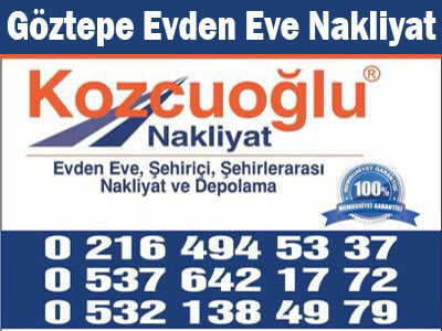 İstanbul Göztepe Evden Eve Nakliyat Şirketi - göztepe evden eve nakliyat firması