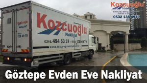 Göztepe evden eve nakliyat İstanbul göztepe nakliyat asansörlü taşıma firması