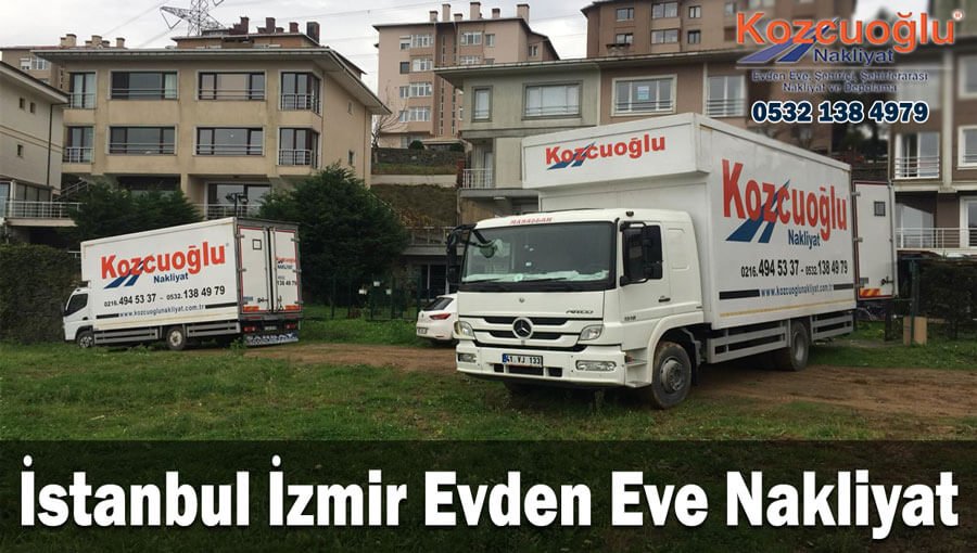 İstanbul İzmir evden eve nakliyat firması sigortalı garantili istanbuldan izmire ev taşıma