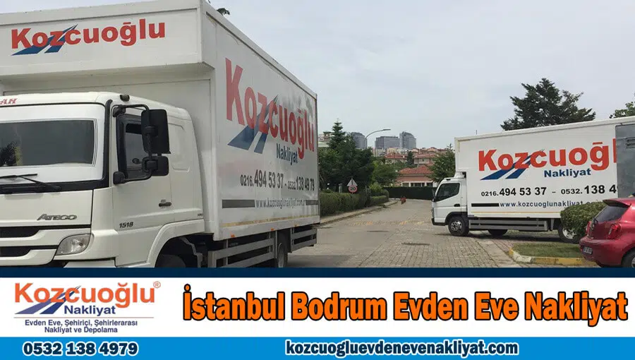 İstanbul Bodrum evden eve nakliyat İstanbul bodrum nakliyat firması